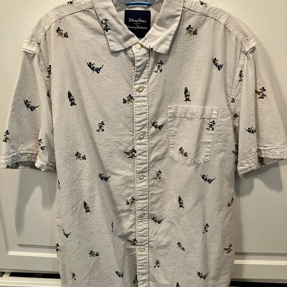 Tommy Bahama - Disney Parks Collection - Mickey Mouse Beach Seersucker
